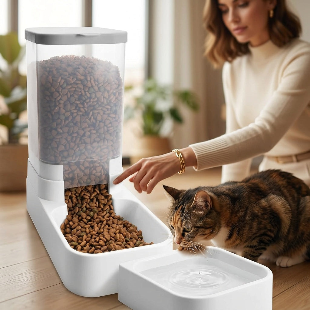 Dual chambers, one feeder